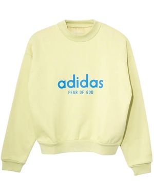 adidas X Fear Of God Pullover Mit Logo-Print - Weiß