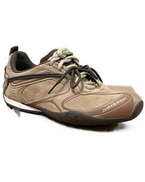 Balenciaga Radar Panelled Low-Top Trainers - Brown