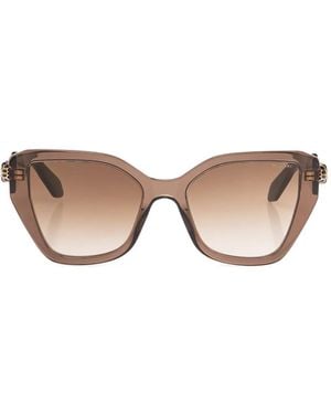 BVLGARI Serpenti Square-Frame Sunglasses - Pink