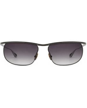Jacques Marie Mage Lunettes De Soleil Melville En Titane - Grey