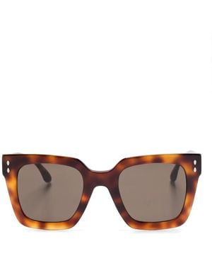Isabel Marant Ekly Havana Sonnenbrille - Braun