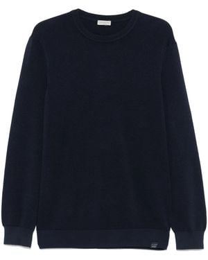 Paul & Shark Stückgefärbter Pullover - Blau
