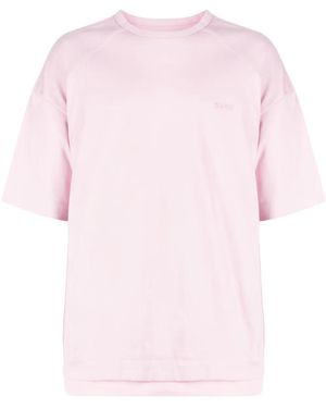 Juun.J レイヤードヘム Tシャツ - ピンク