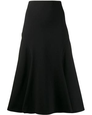 Philosophy Di Lorenzo Serafini Panel Flared Skirt - Black
