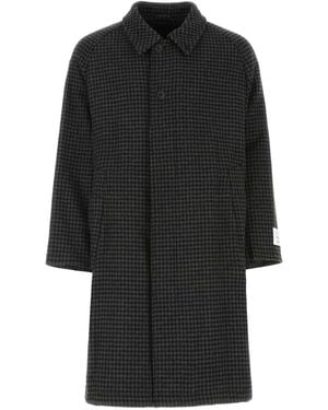 Etudes Studio エンブロイダリー コート - ブラック