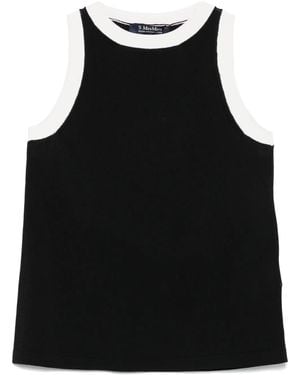 Max Mara Slalom Tank Top - Black