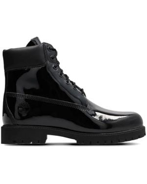 Timberland Premium Waterproof Patent Boots - Black