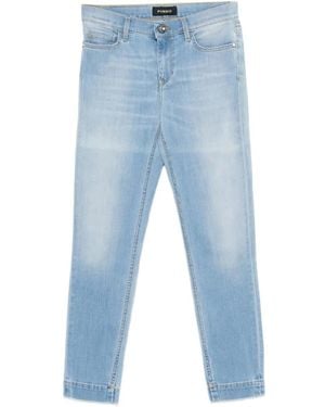 Pinko Sabrina 32 Frayed Skinny Jeans - Blue