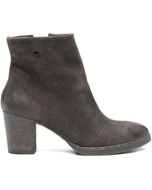 The Last Conspiracy 70Mm Zip-Detail Boots - Brown