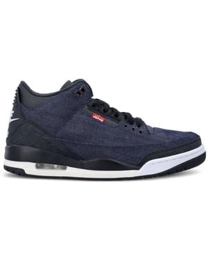 Nike Sneakers Met Denim Vlakken En Logopatch - Blauw