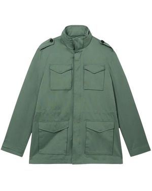 Brooks Brothers Veste Boutonnée À Col Montant - Green