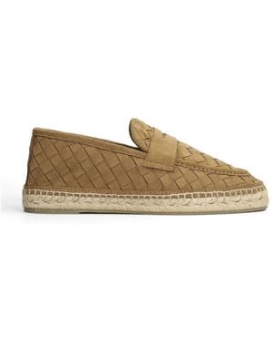 Castañer Nilo 186 Woven-Suede Espadrilles - Multicolor