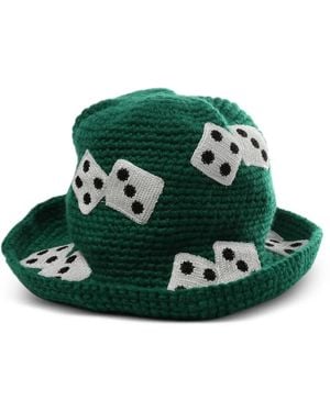 Stussy Dice Bucket Hat - Green