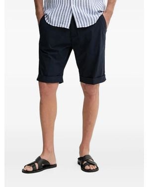 Liu Jo Chino-Shorts mit Umschlag - Blau
