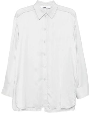 Day Birger et Mikkelsen Camicia Con Schiena Scoperta - Bianco