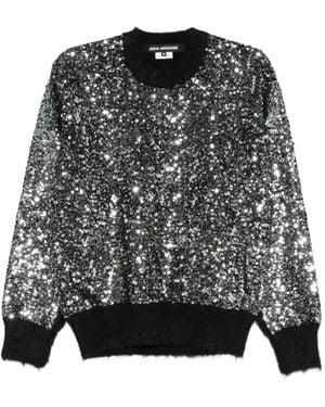 Junya Watanabe Sequin-Embellished Jumper - Black