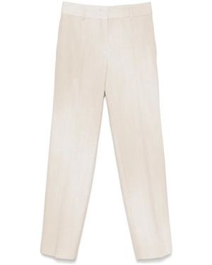 Ermanno Scervino Pressed-Crease Pants - White