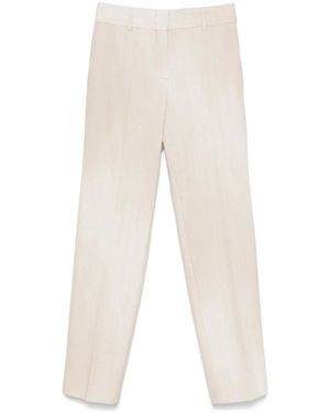 Ermanno Scervino Pressed-Crease Trousers - White
