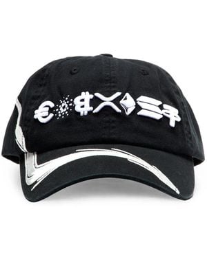 PRAYING Signs-Embroidered Baseball Cap - Black