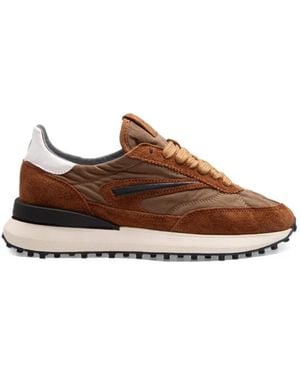 Date Athleta Panelled Sneakers - Brown