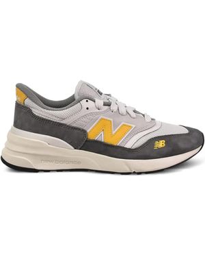 New Balance 997R Sneakers Aus Wildleder - Weiß
