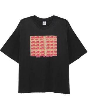 Won Hundred T-Shirt Con Stampa Effetto Vissuto - Nero