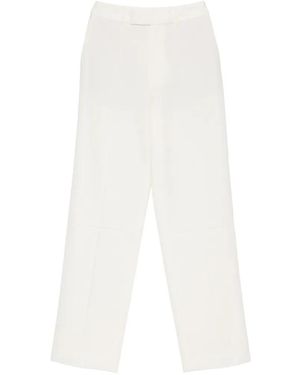 Rohe Seam-Detail Tailored Trousers - White