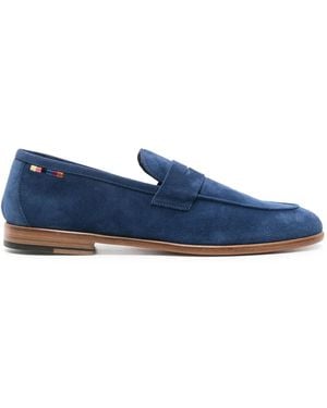 Paul Smith スエード ペニーローファー - ブルー