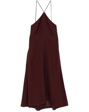 Jil Sander Halter-Neck Dress - Red