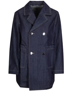 Sofie D'Hoore Chaqueta Caban Con Doble Botonadura - Azul