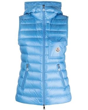 Moncler Glygos Quilted Gilet - Blue