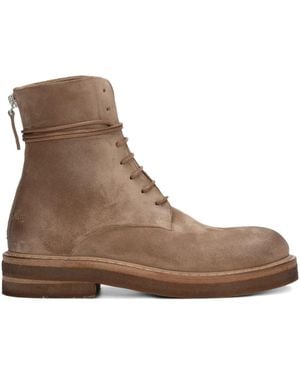 Marsèll Parrucca Enkellaarzen Met Veters - Bruin