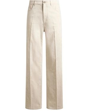 Etro Jeans mit Bügelfalten - Natur