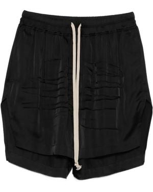 Rick Owens Drawstring Shorts - Black