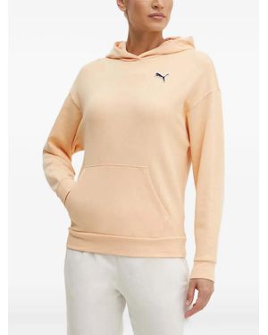 PUMA Logo-Patch Hoodie - White