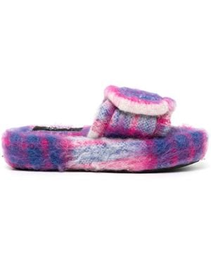 DUOltd Volume Check Slippers - Purple