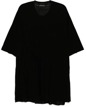 【関税込み】JULIUS ブラック Anima Drape Tシャツ Julius Anima Drape T-Shirt in Black for Men | Lyst