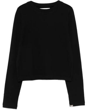 Extreme Cashmere Lisa ロングスリーブ セーター - ブラック