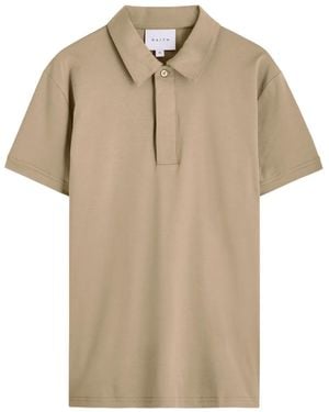Raith Santi Mercerized Polo Shirt - Natural