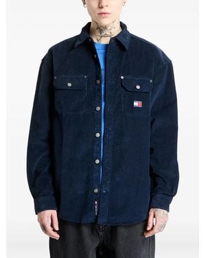 Tommy Hilfiger Corduroy Overshirt - Blue
