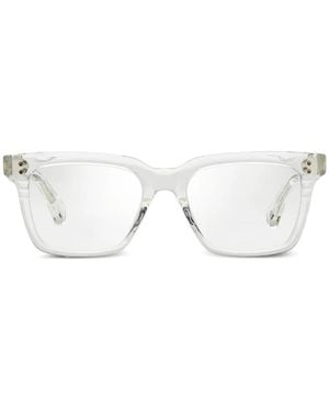 Dita Eyewear Eckige Sequoia Brille - Weiß