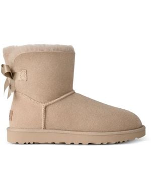 UGG Mini Bailey Bow Ii Boots - Natural