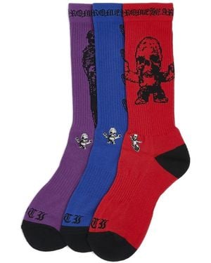Chrome Hearts Foti Socks - Red