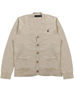 Polo Ralph Lauren Polo Pony-embroidered cardigan - Natur