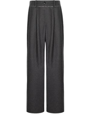 SEEN USERS Pantalones Rectos Lost Modesty - Gris