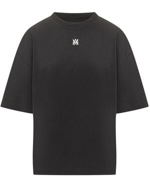 Amiri Ma Drop Shoulder Tee - Black