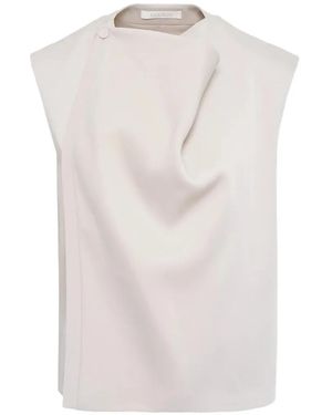 Club21 Noelle Draped Top - White