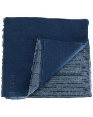 Melt Prakash Frayed Scarf - Blue
