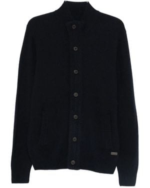 Barbour Wool Cardigan - ブラック