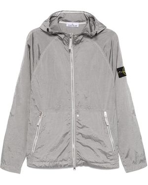 Stone Island コンパスバッジ ジャケット - グレー